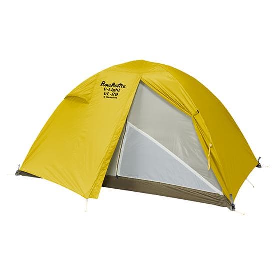 プロモンテ【新品】2人用ロング VL-29T 4S 2人用 イエロー 軽量テント