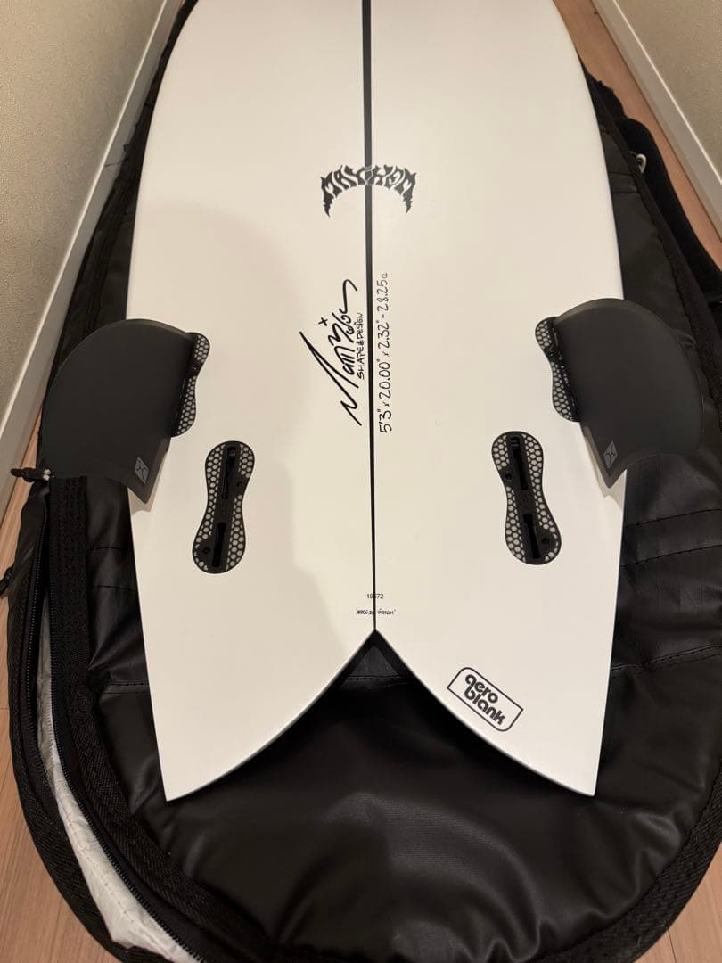 美品　サーフボード placeboプレセボ RNF-RETRO’18 5’3
