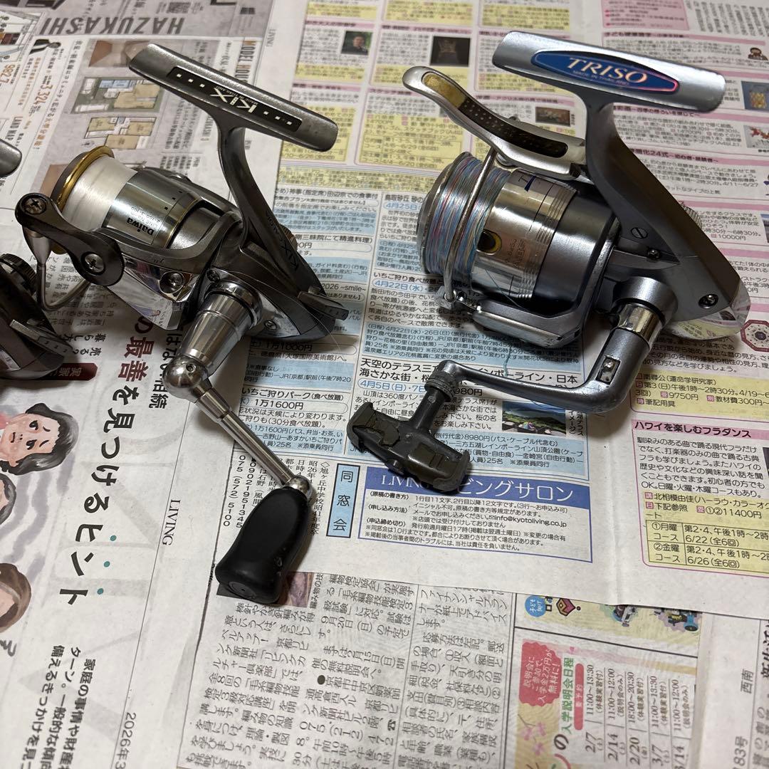 ダイワ　カルディア　KIX TRISO スピニングリール 3個セット