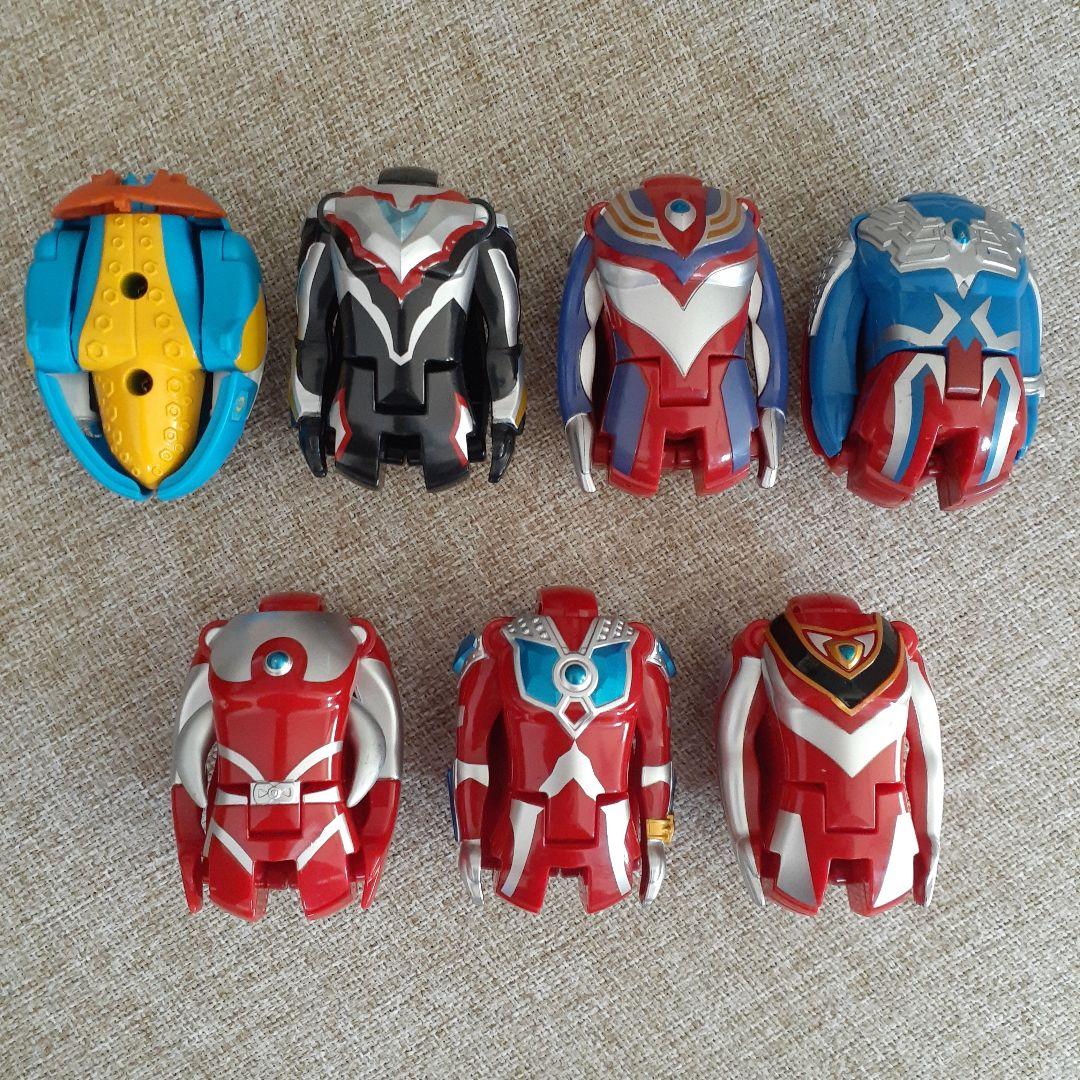 ウルトラマン エッグ 変形 アクションフィギュア ７体セット