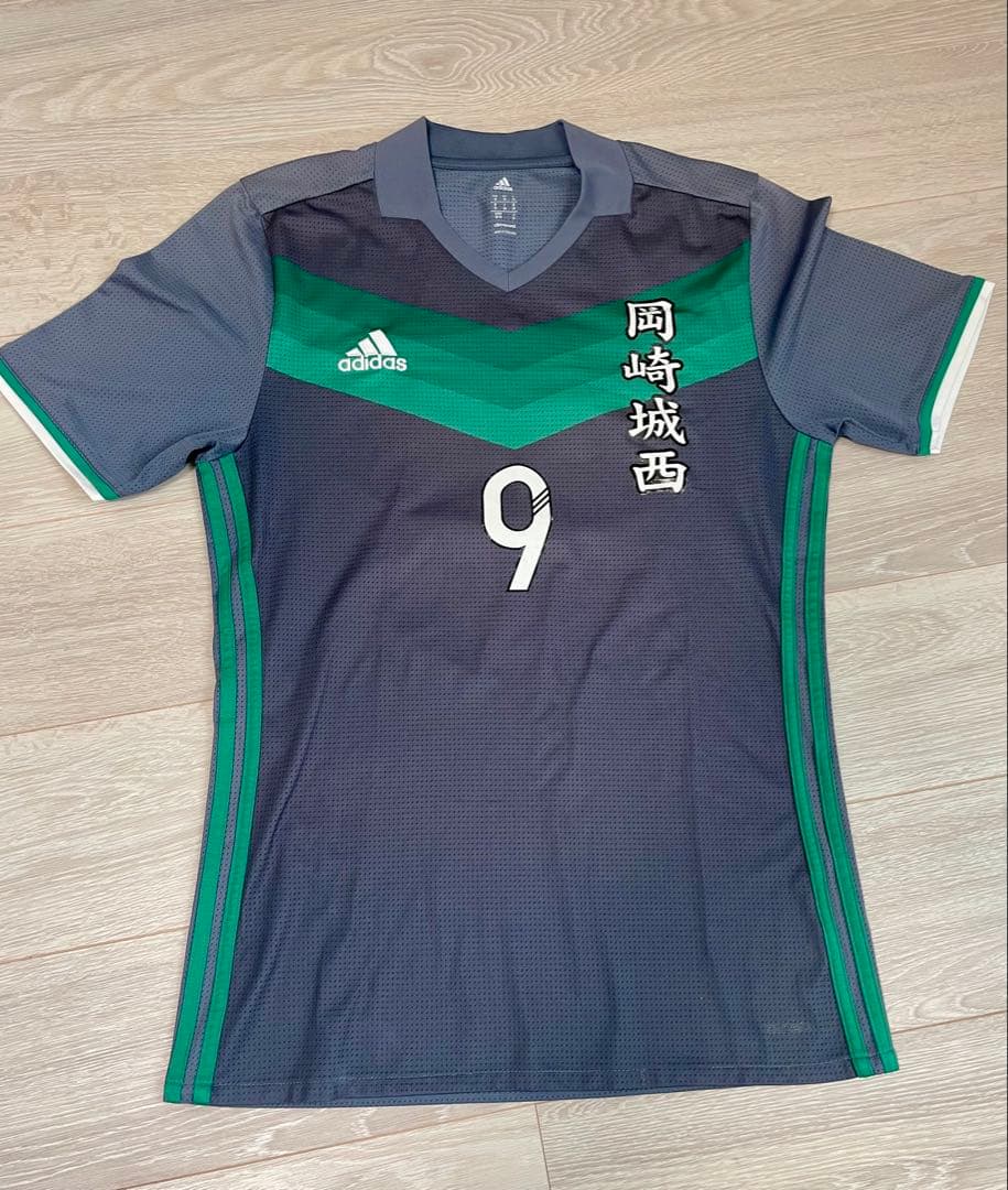 adidas 岡崎城西高校 サッカーユニフォーム