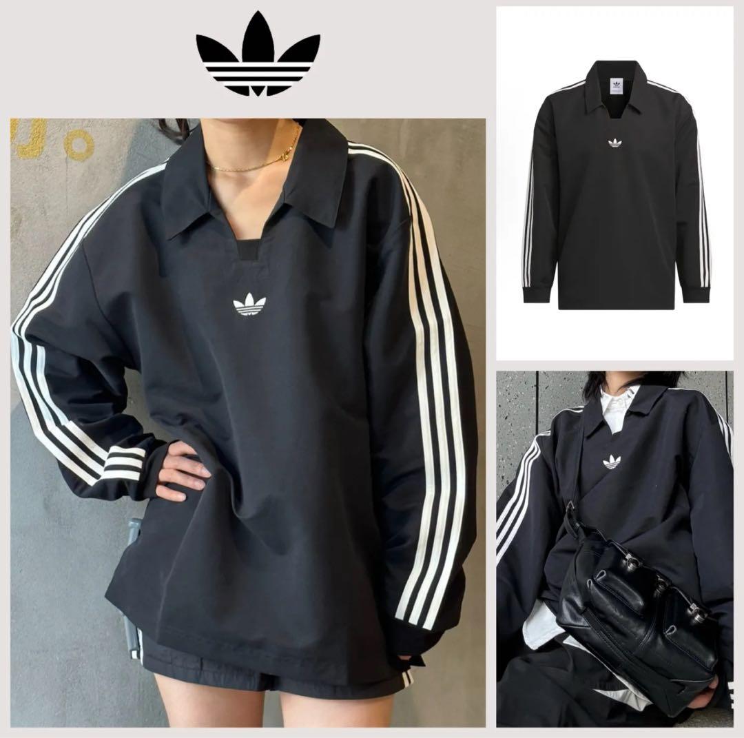 adidas アディダス originals RUGBY SHIRT ポロシャツ
