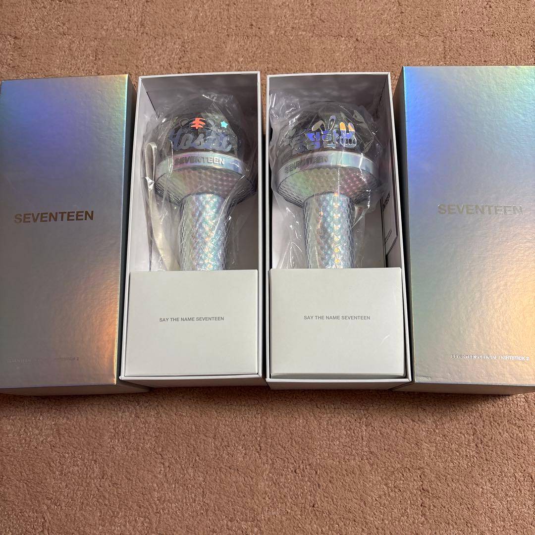 seventeen ペンライト　ver.2&ver3 4本セット