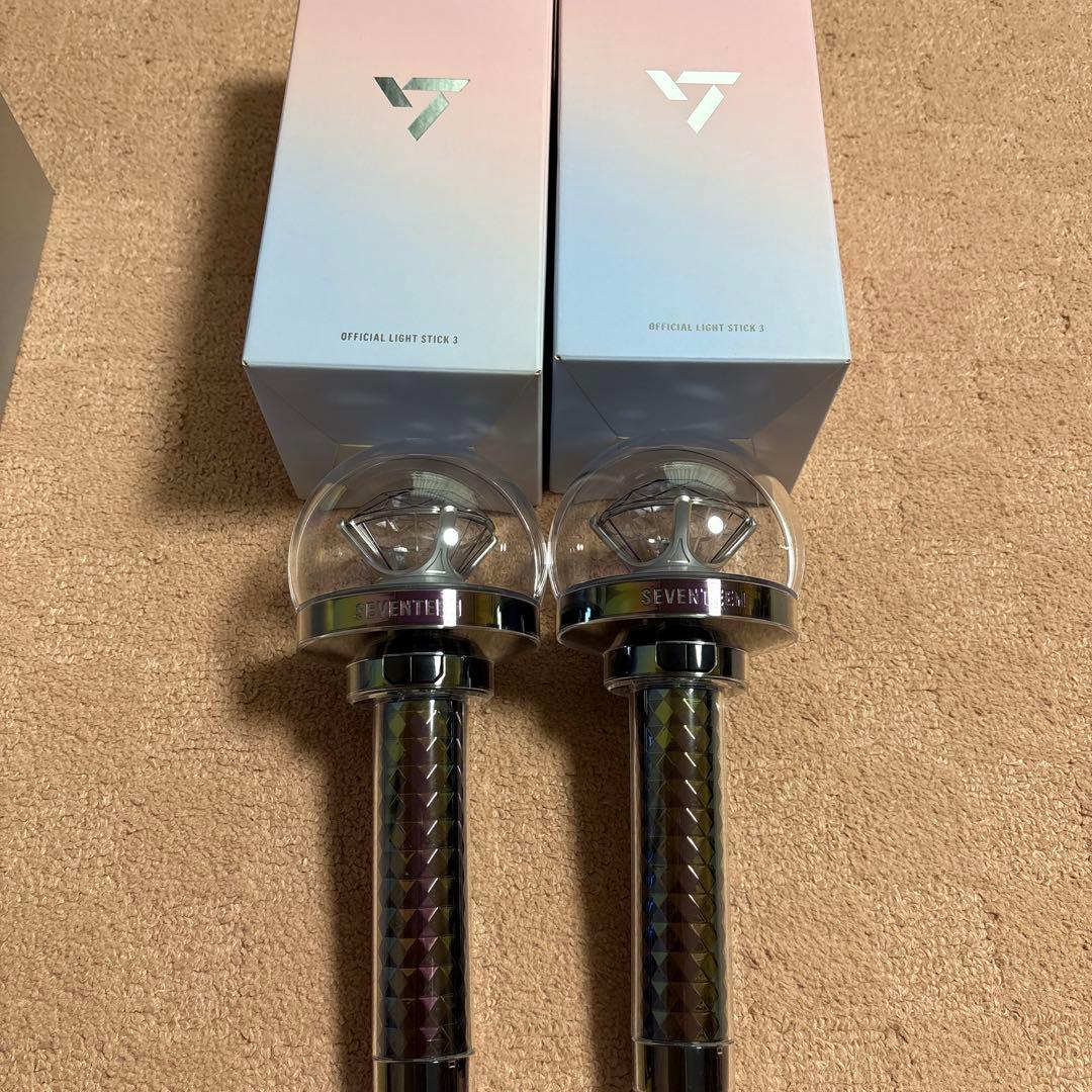 seventeen ペンライト　ver.2&ver3 4本セット
