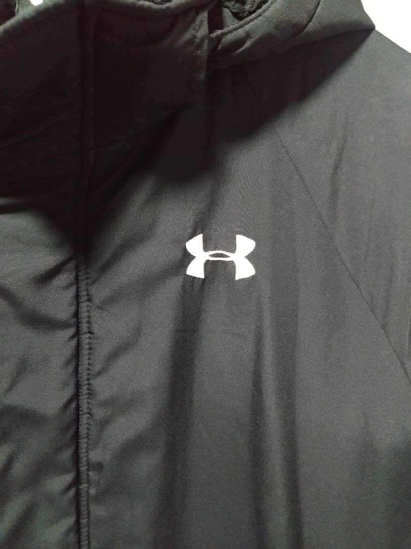 【お値下げ】Under Armour ブラック ベンチコート ジュニア150