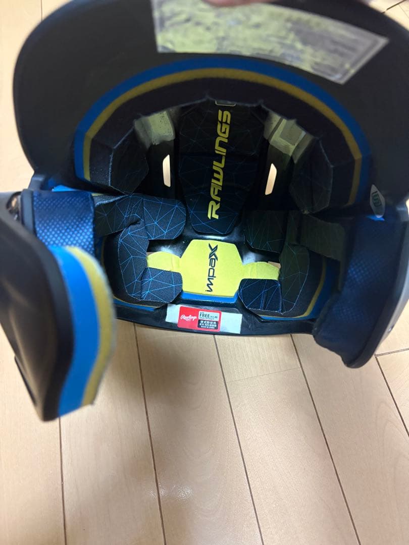 ローリングスヘルメット マットブラック ローリングス袋付き