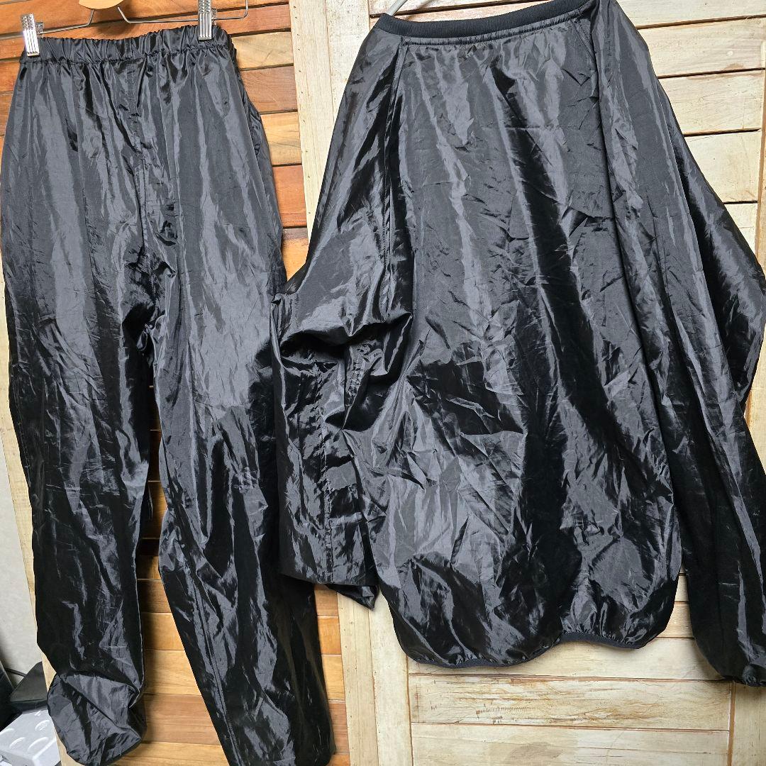 アディダス COMBAT SPORTS サウナスーツ Lサイズ 黒 上下セット
