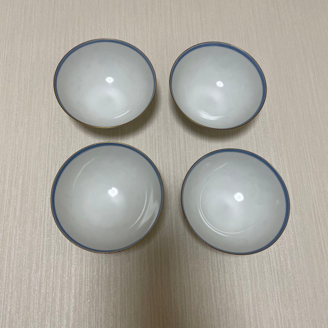 【匿名配送】陶器 西山　お茶碗　飯碗 ご飯茶碗　和食器　金色