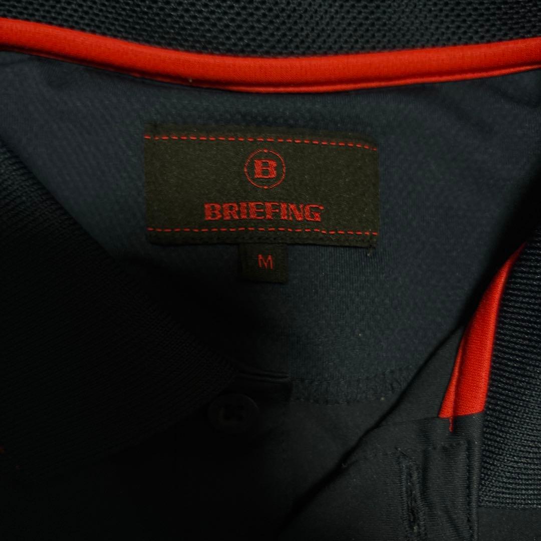 BRIEFING TOUR POLO ネイビー　M サイズ
