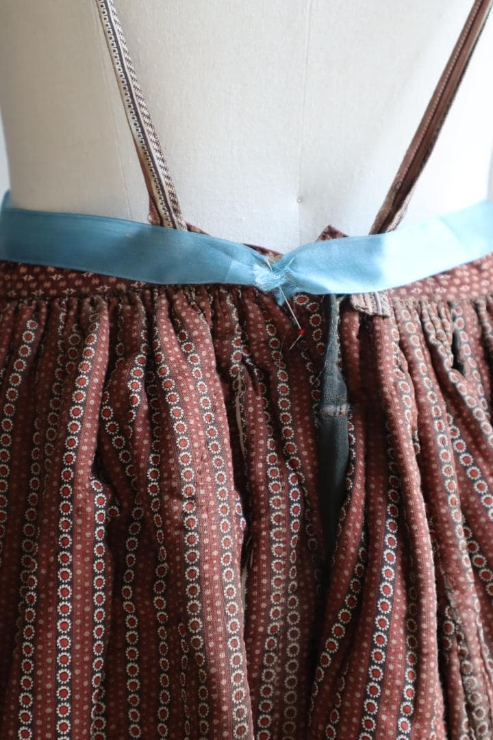 エプロン・三角巾 1930s Hand Made Tenerife Lace Half Apron