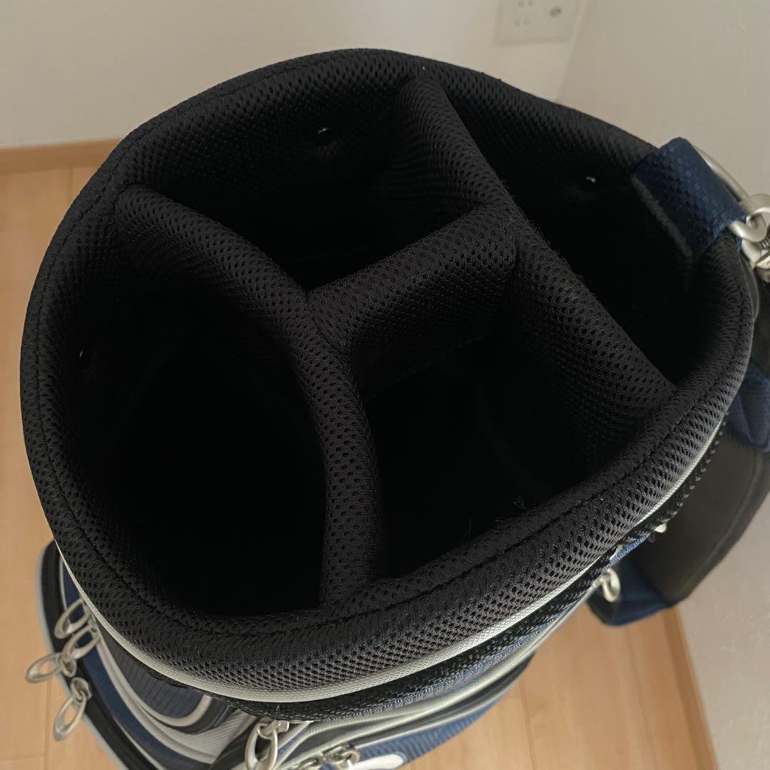 【美品】TaylorMade テーラーメイド キャディバッグ ネイビー　ゴルフ