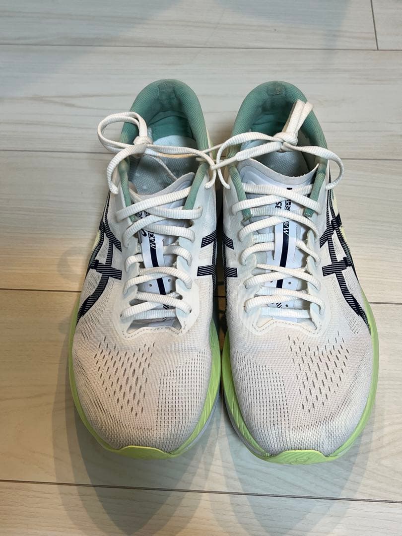 asics MAGIC SPEED 4 ホワイト/グリーン 27.0㎝