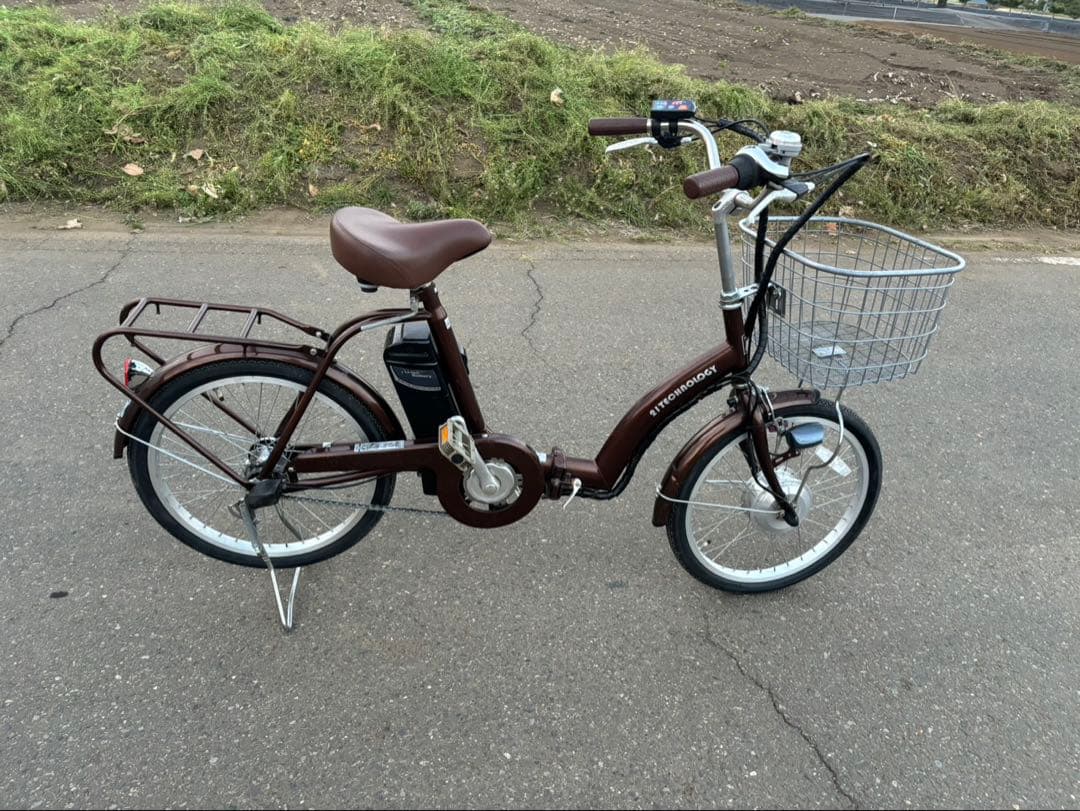 21 technology 電動アシスト自転車 折りたたみ