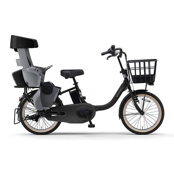 【超美品】ヤマハ　パスバビー 電動自転車 前後チャイルドシート付