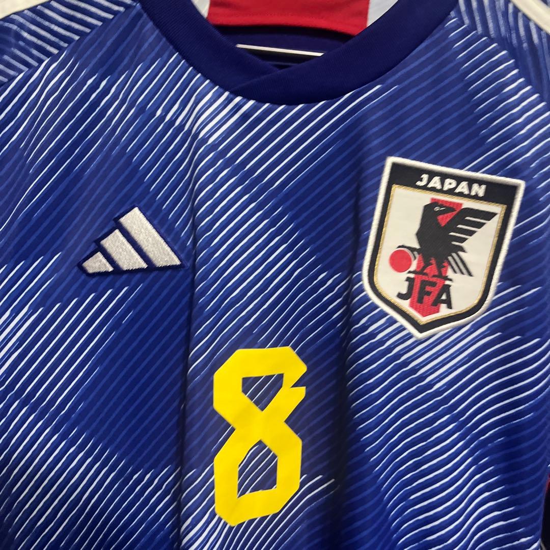 adidas 日本代表 サッカーユニホーム背番号8堂安律