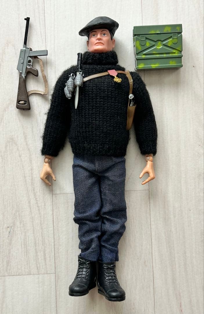 ビンテージGI ジョー　フランスレジスタンス　GI JOE 1966 美品