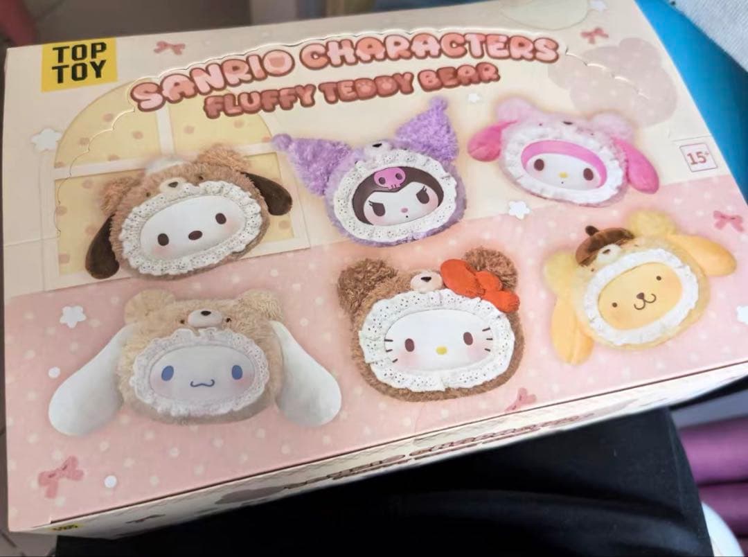 新品TOP TOY サンリオ ふわふわベアシリーズ マスコット 1BOX