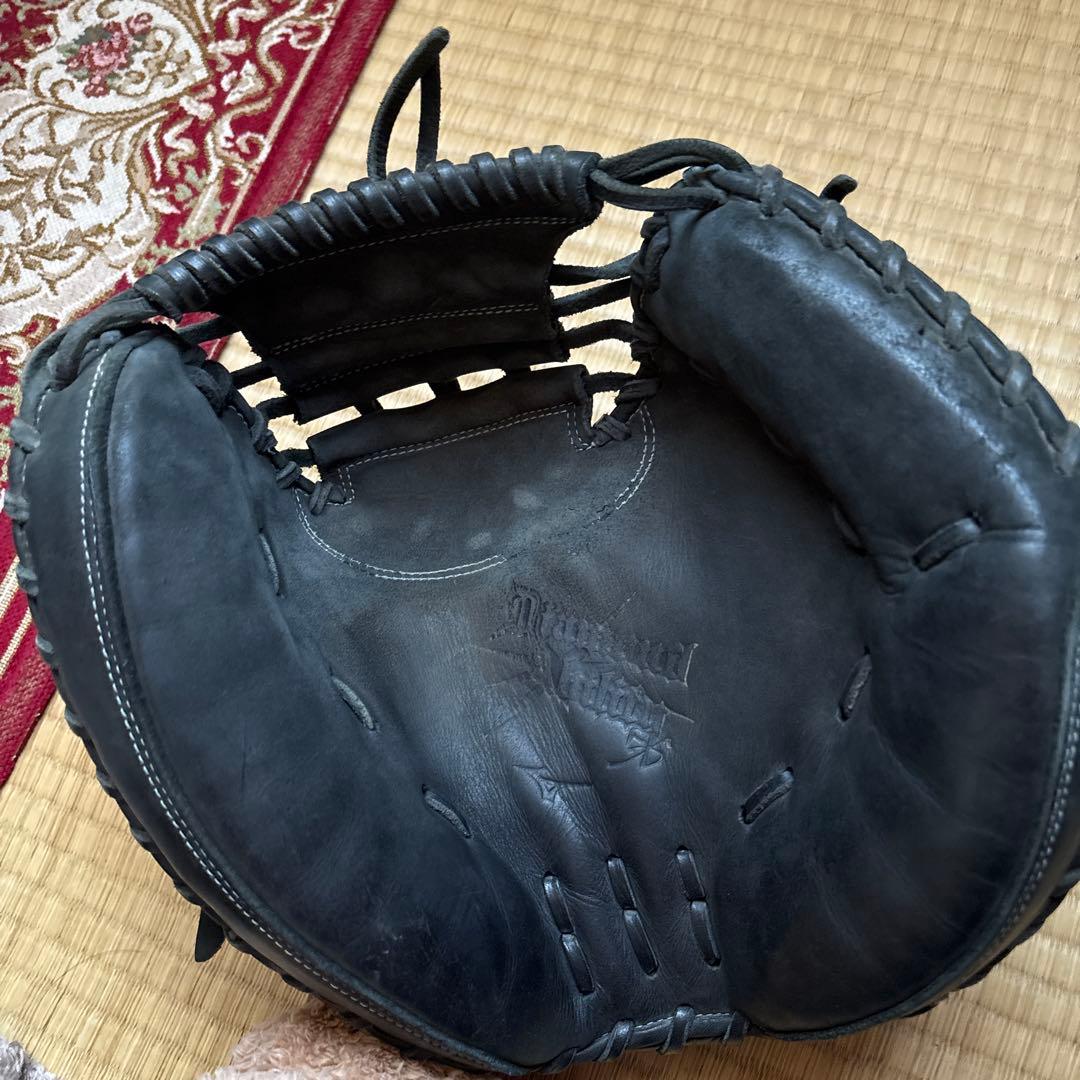 Mizuno ブラックキャッチャーミット(大人用)
