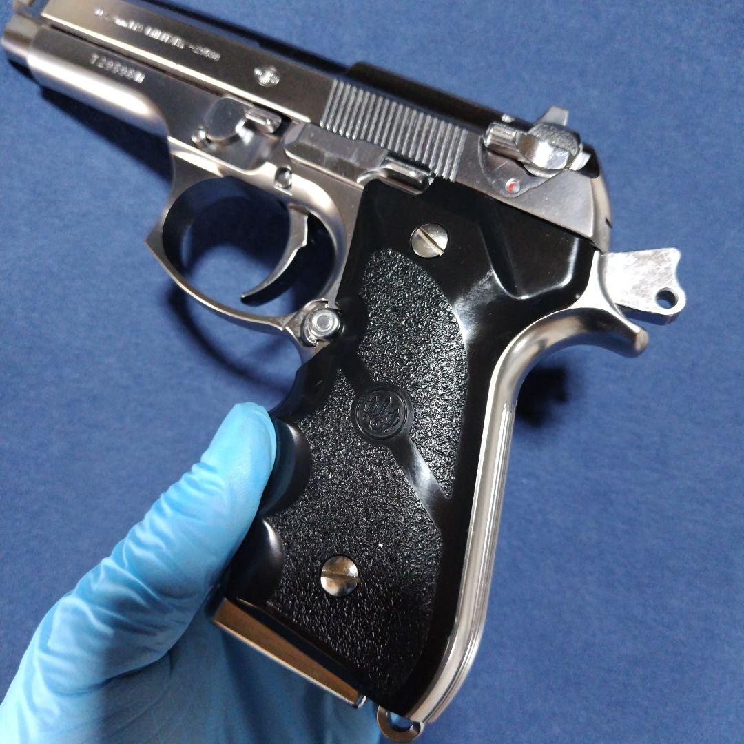 東京マルイM92F　ガスブローバック　クロームステンレスシルバー中古　ベレッタ