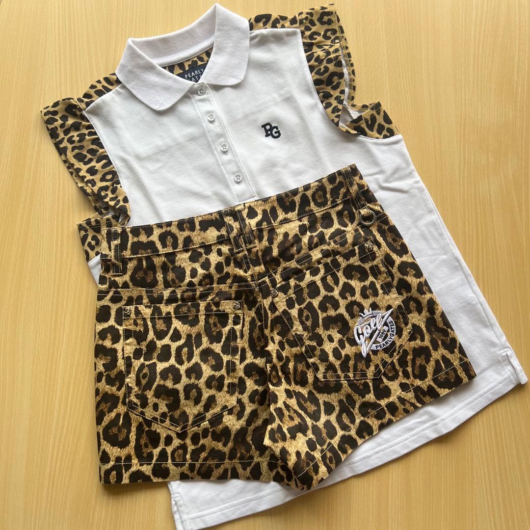 パーリーゲイツ⭐️サイズ00 ヒョウ柄　ショートパンツ