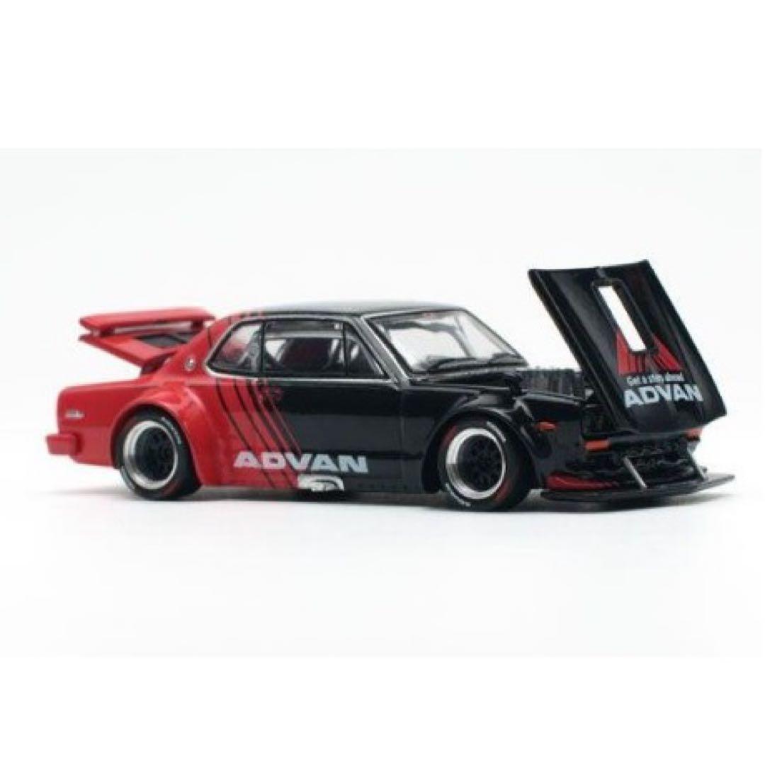 正規輸入品 1/64 ケンメリ & ハコスカ アドバン ポップレース (Y191
