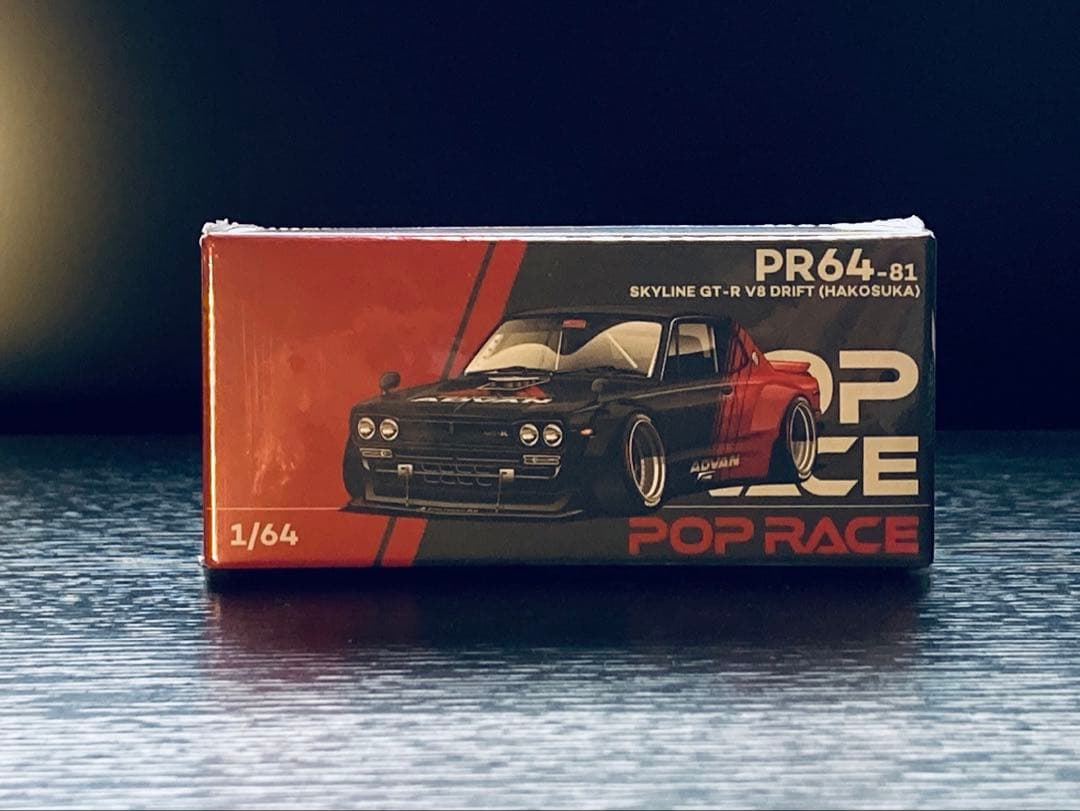 正規輸入品 1/64 ケンメリ & ハコスカ アドバン ポップレース (Y191