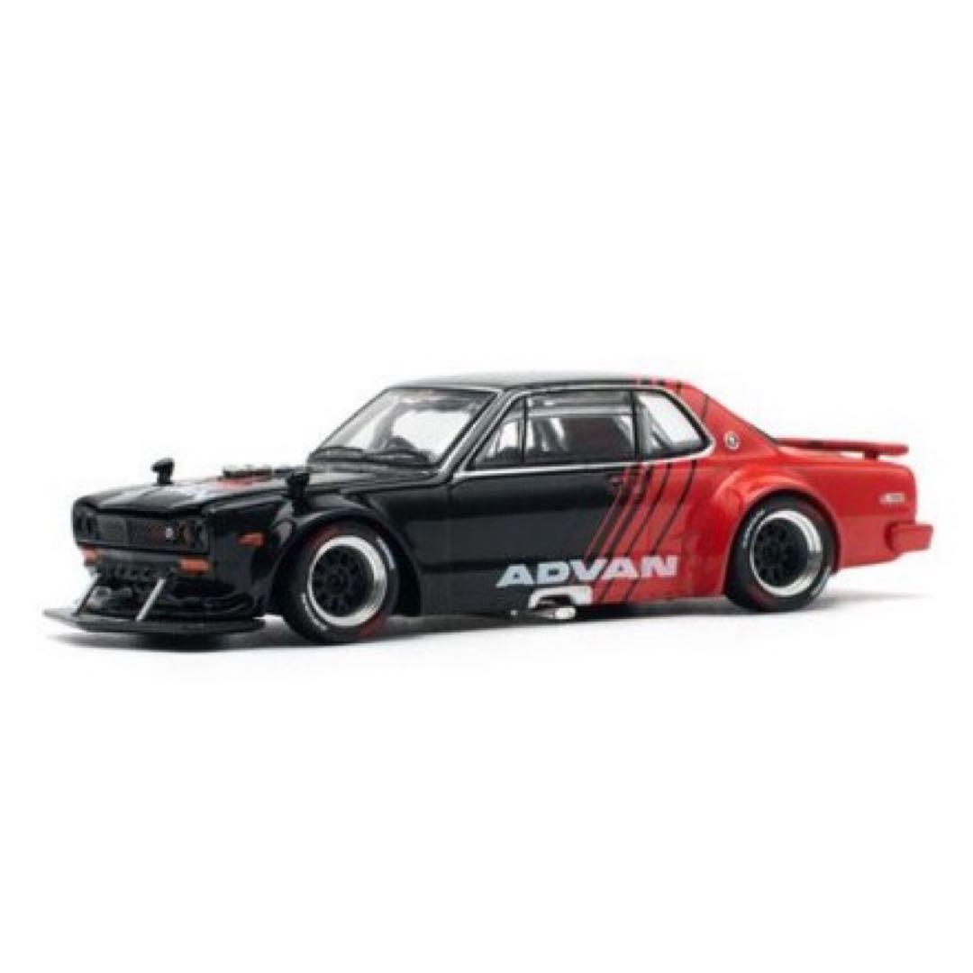 正規輸入品 1/64 ケンメリ & ハコスカ アドバン ポップレース (Y191