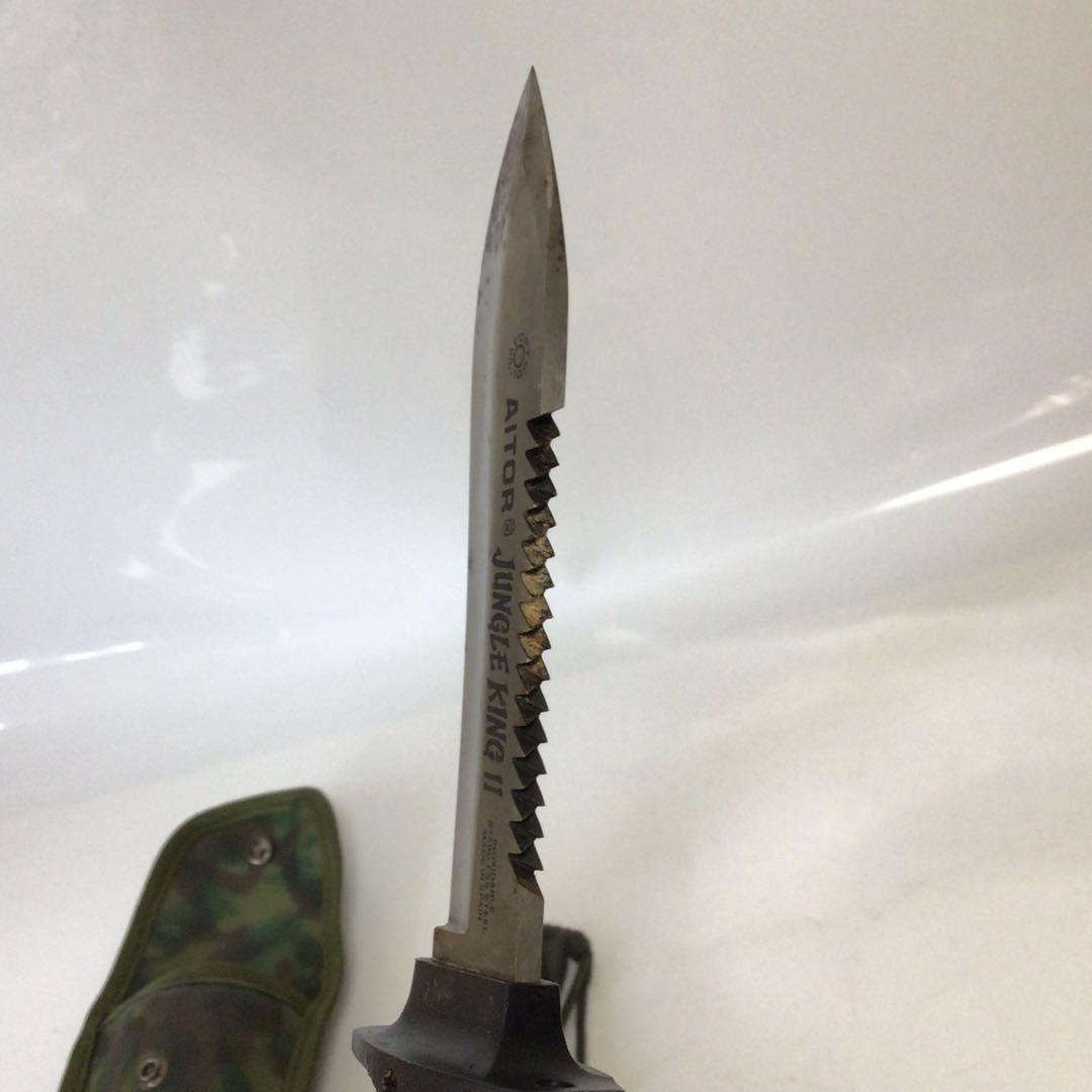 AITOR JUNGLE KNIFE II オリーブグリーン