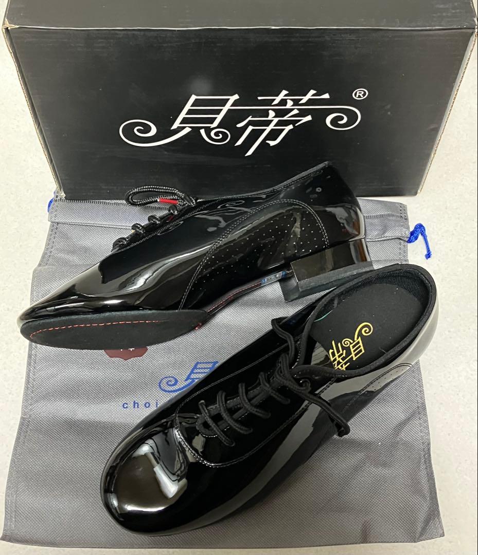 新品✨BD 社交ダンスシューズ　メンズモダンシューズ　スタンダード　26cm