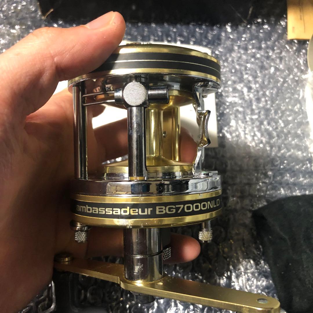 【希少】ABU アブ　アンバサダー BG 7000NLD シャンパンゴールド