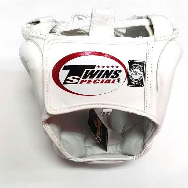 新品 正規 TWINS 本格ボクシング ヘッドギア 本革製 サイズ選択 白