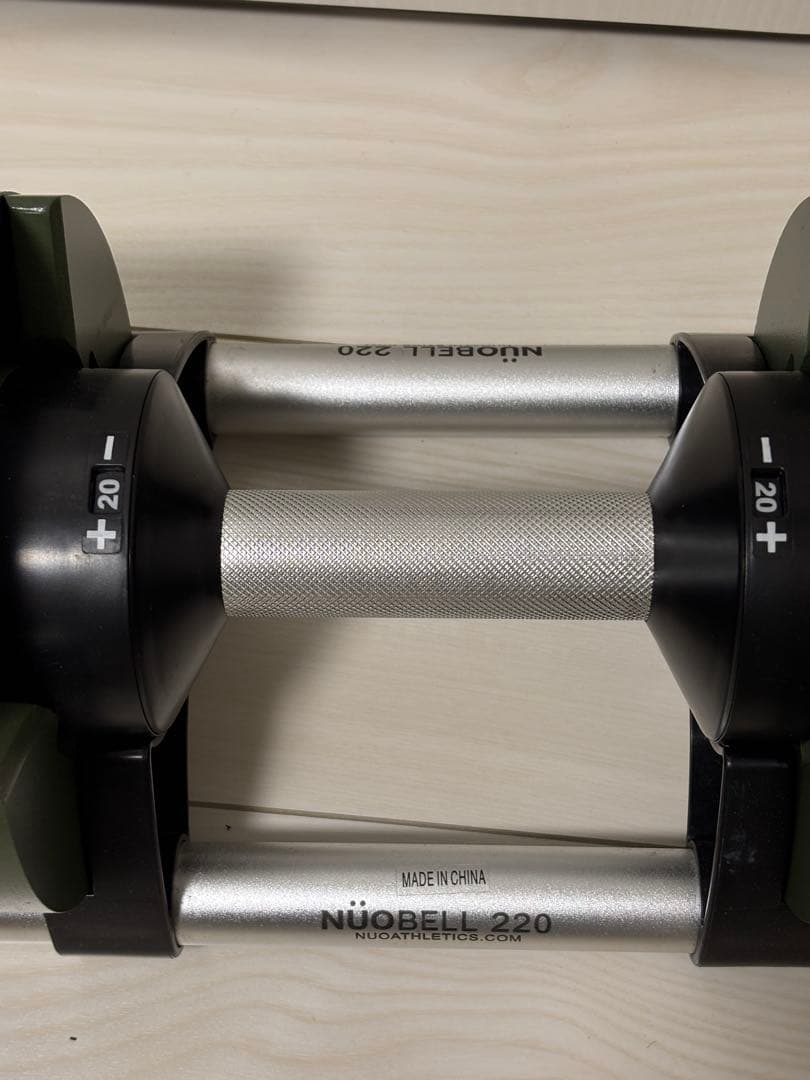 NUO フレックスベル 2kg刻み 20kg NUOBELL 可変式ダンベル ①