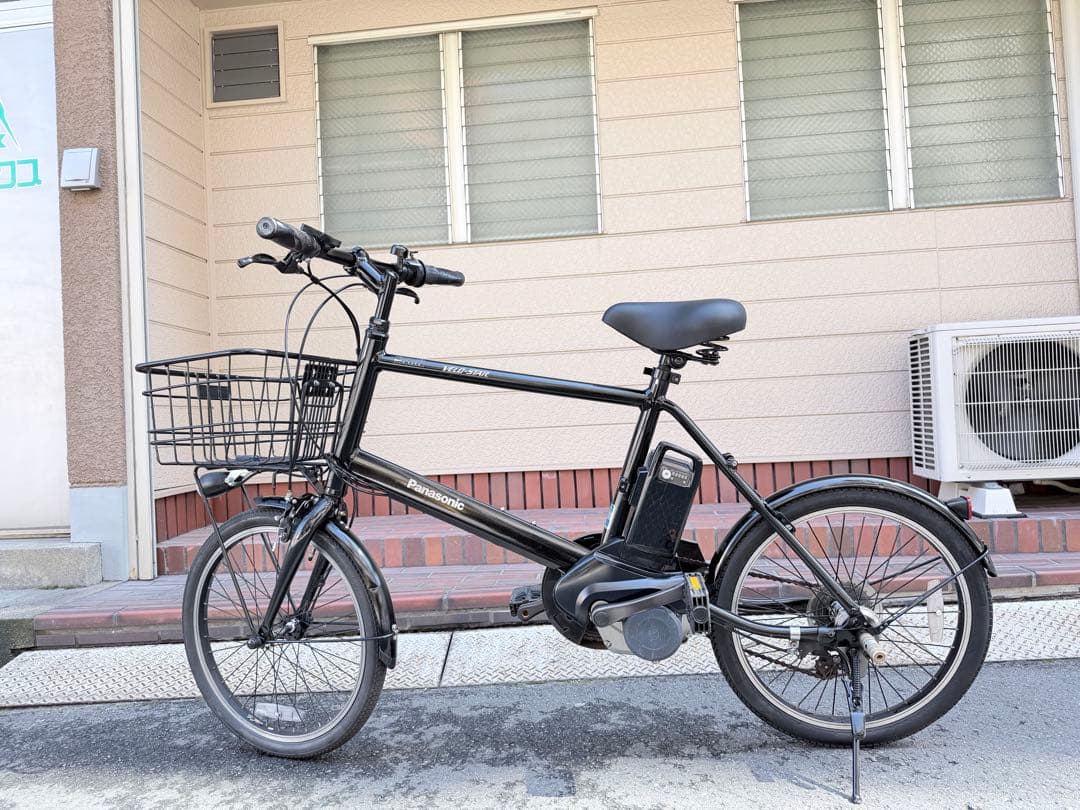 大阪府　パナソニック　VELLO STAR 電動アシスト自転車 ブラック