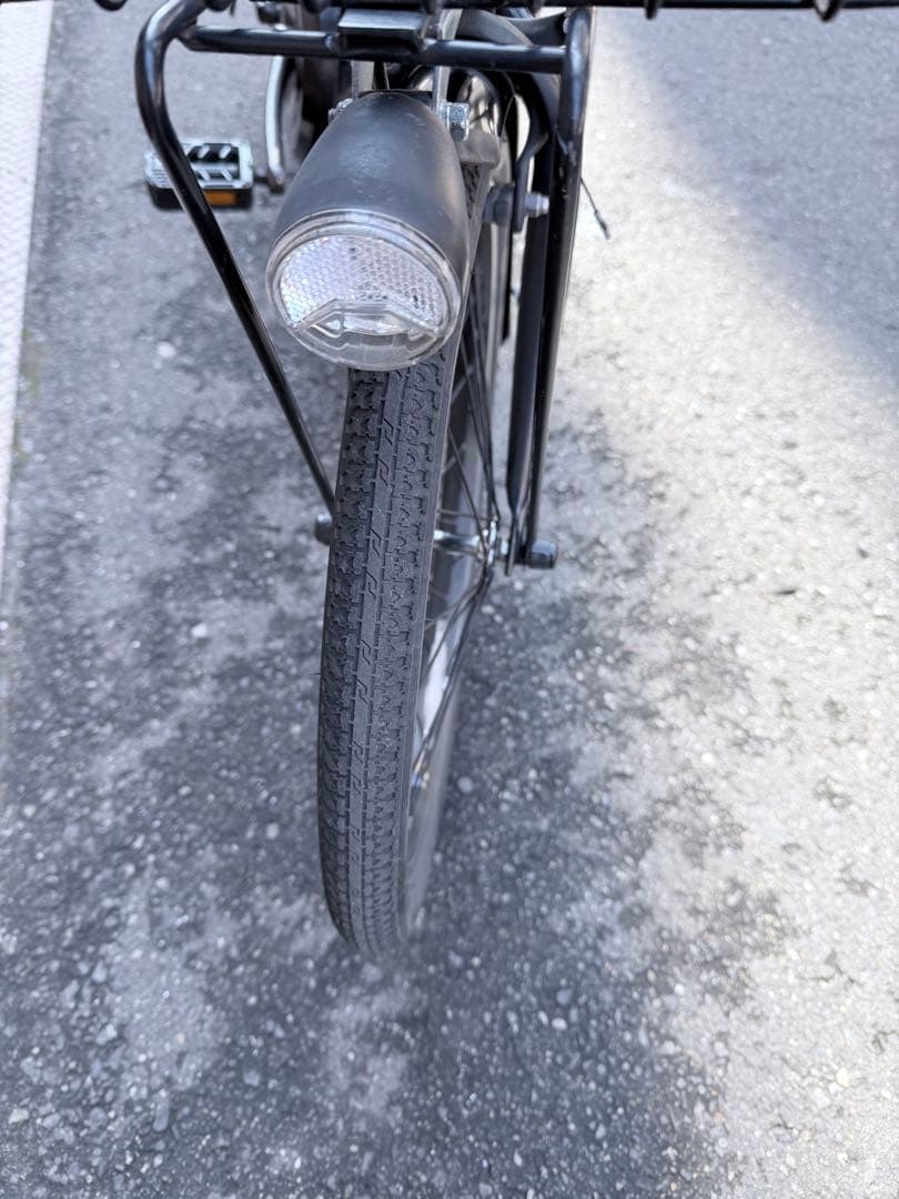 大阪府　パナソニック　VELLO STAR 電動アシスト自転車 ブラック