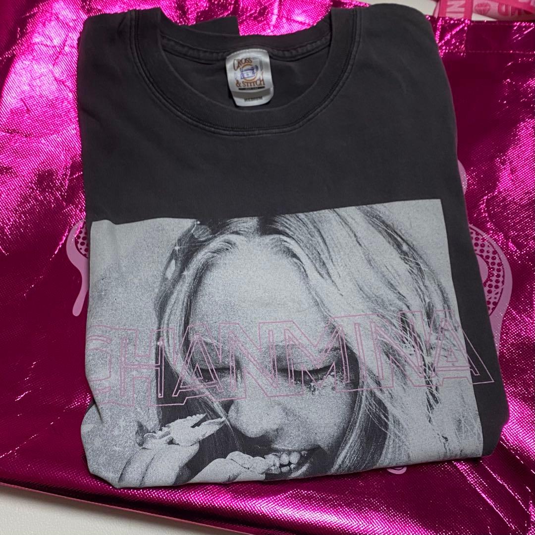 ちゃんみな Tシャツ ブラック Mサイズ
