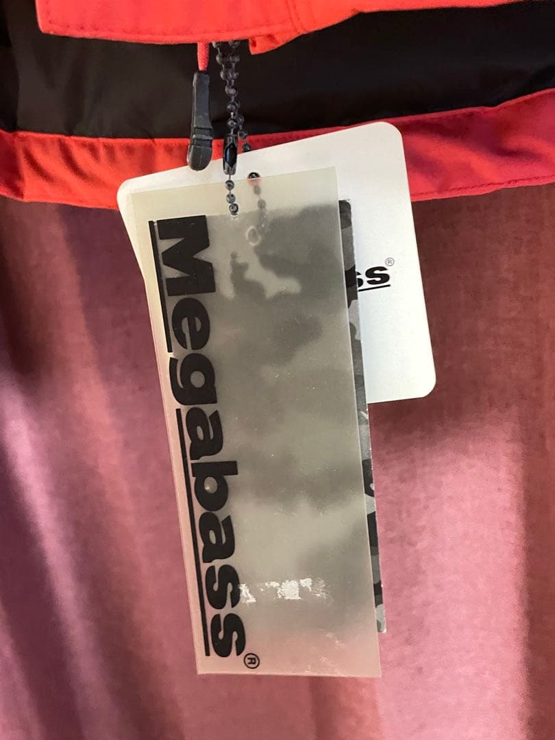 【入手困難】未使用 メガバス サーモスーツ 上下スーツ レッド 極暖 防寒