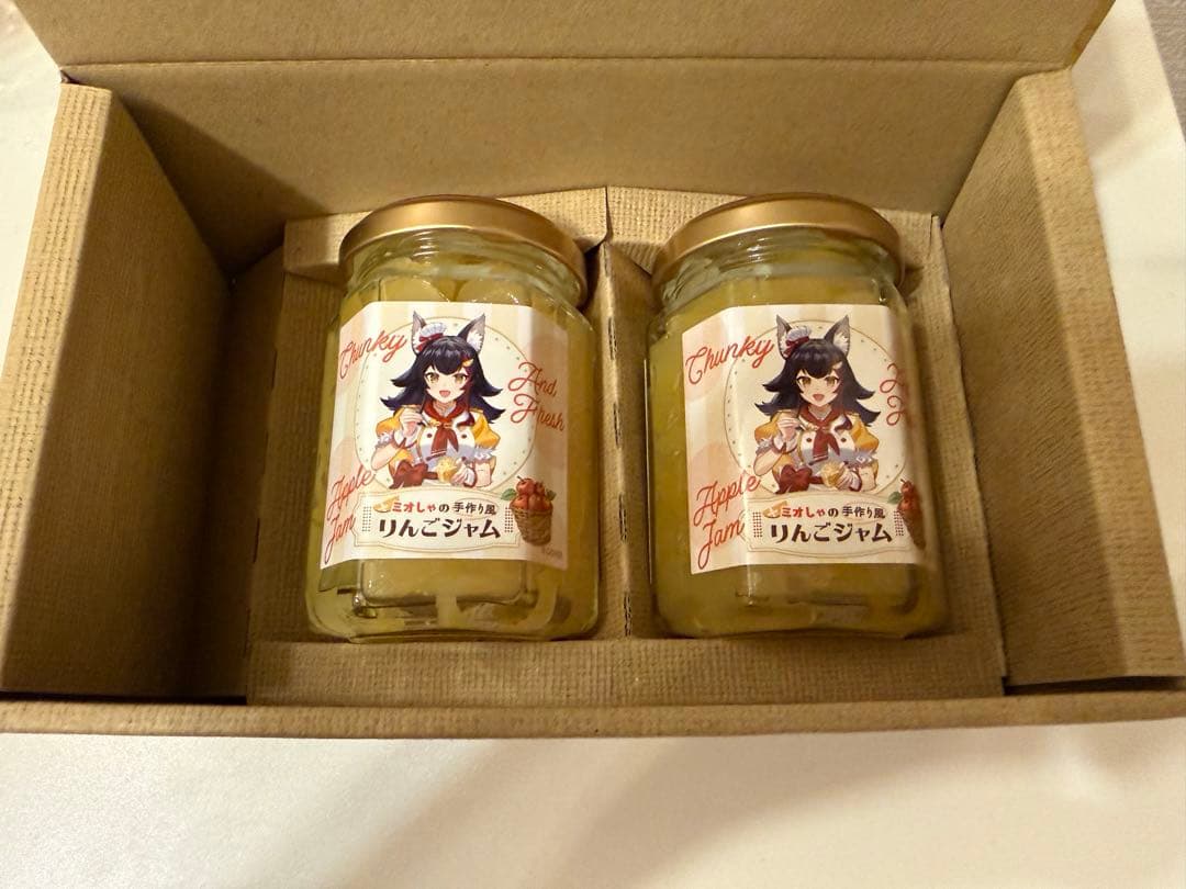 ミオしゃの手作り風りんごジャム コラボ限定アクリルスタンド付