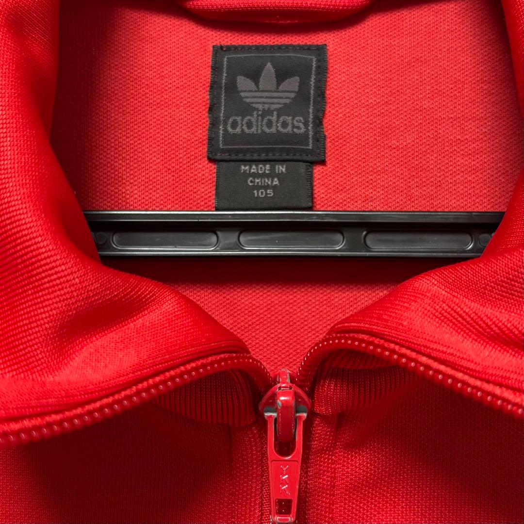adidas originals トラックジャケット ブンデスリーガ 赤 XL