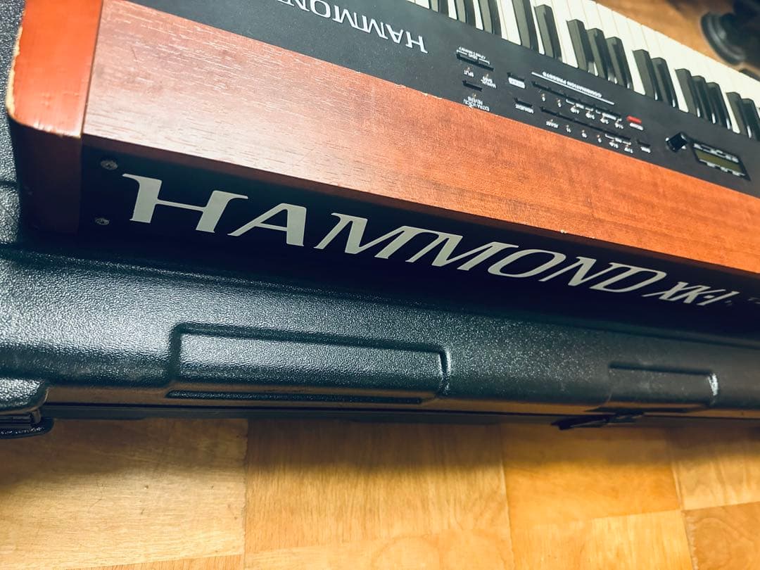 オルガン HAMMOND XK-1 GATOR ハードケース 純正ペダル付き
