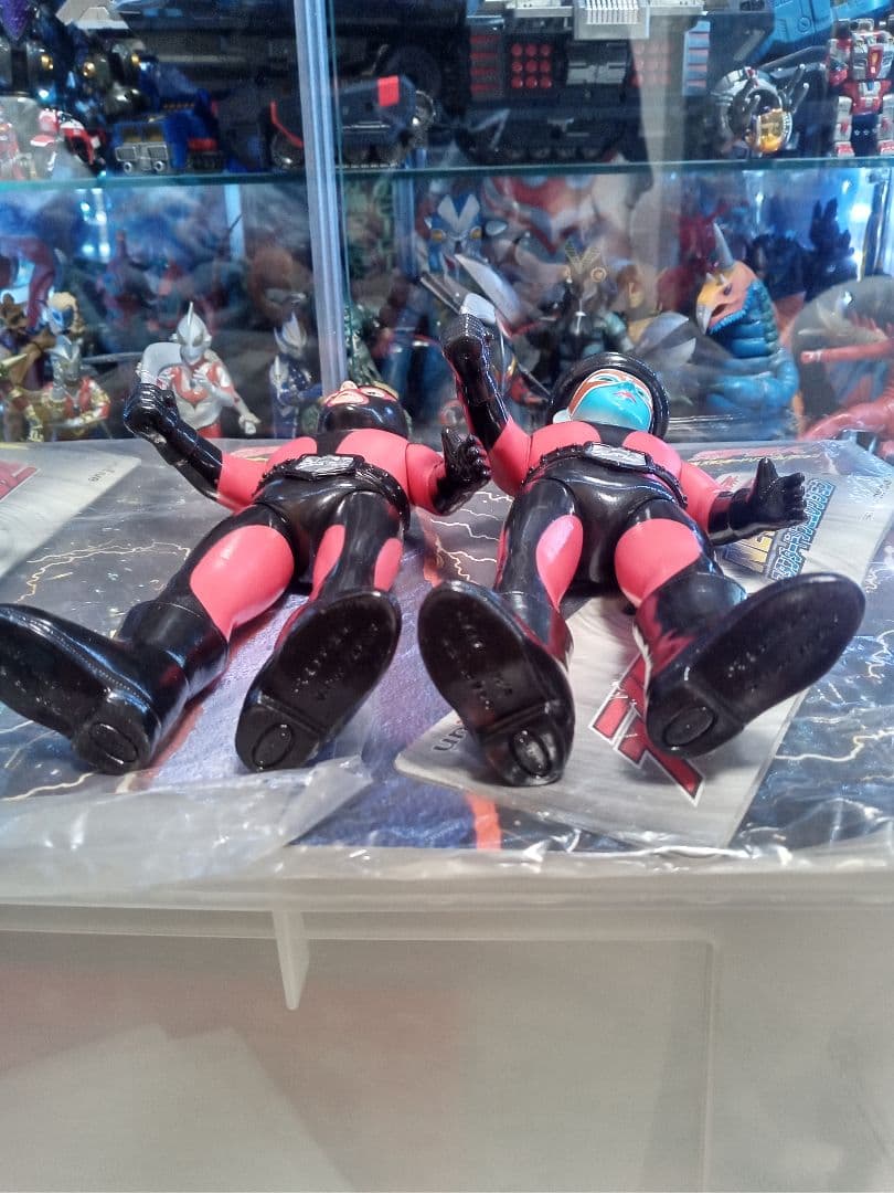 仮面ライダー、ショッカー戦闘員 ソフビ unifive 石森プロ 東映 仮面ライ
