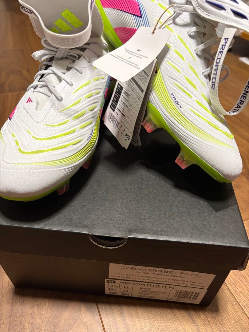 【新品】adidasプレデター Elite フォールディングタン FG 30.5