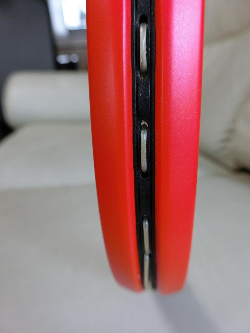 【美品】名器　YONEX NANOFORCE 8V 　赤/黒　　ガムブースト