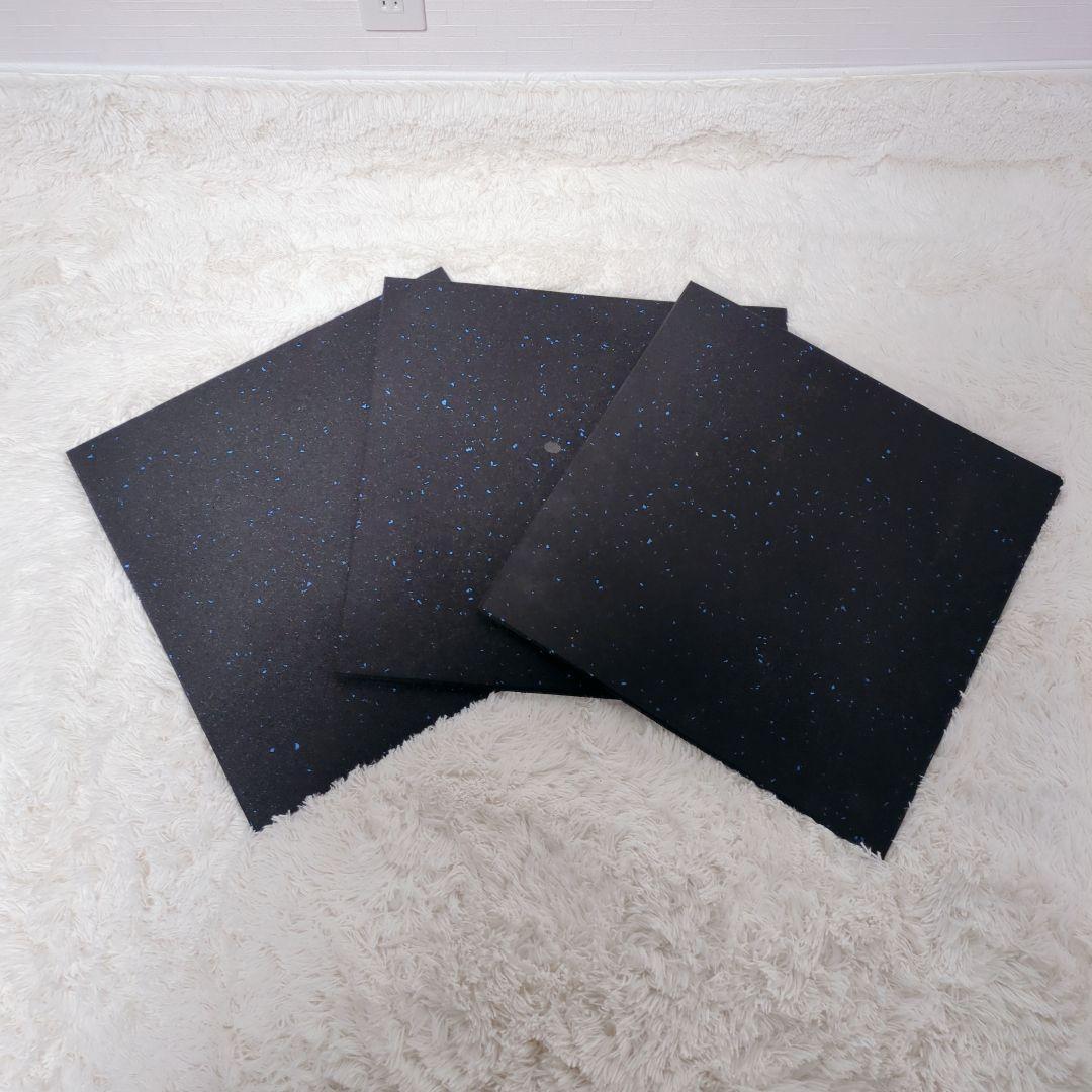 ラバーチップマット 50cm×50cm×厚み15mmタイプ 計15枚 防音