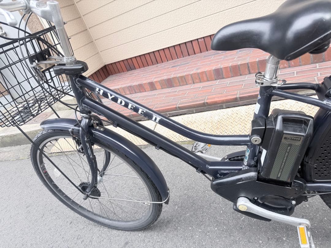 大阪府　ブリヂストン　HYDEE II 電動アシスト自転車 26インチ