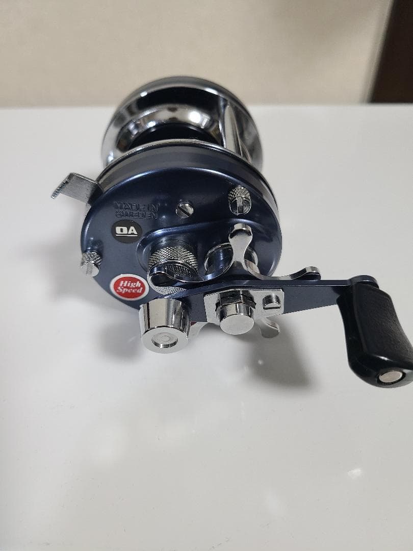 美品 abu5500c　ブルーグレー