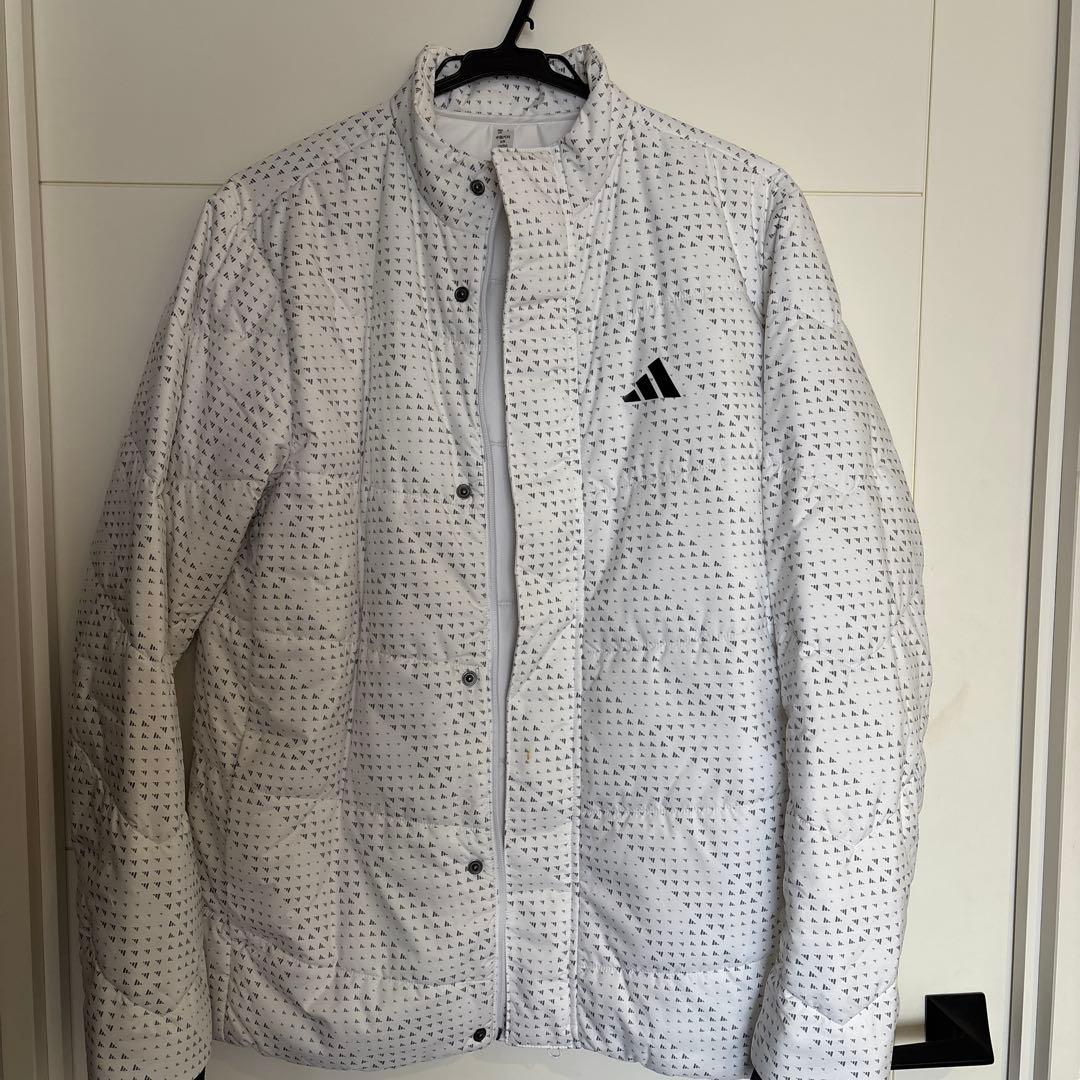 adidas ホワイトドットジャケット Mサイズ