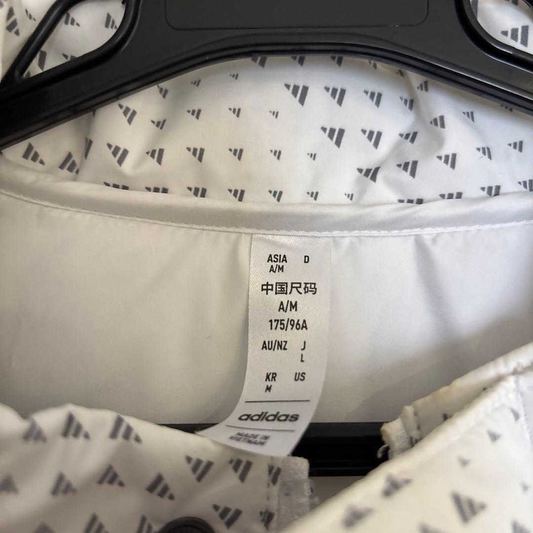 adidas ホワイトドットジャケット Mサイズ