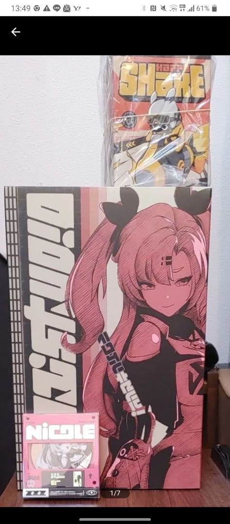 新品未開封(特典付き) ゼンレス　ニコデマラ フィギュア+mihoyoグッズ