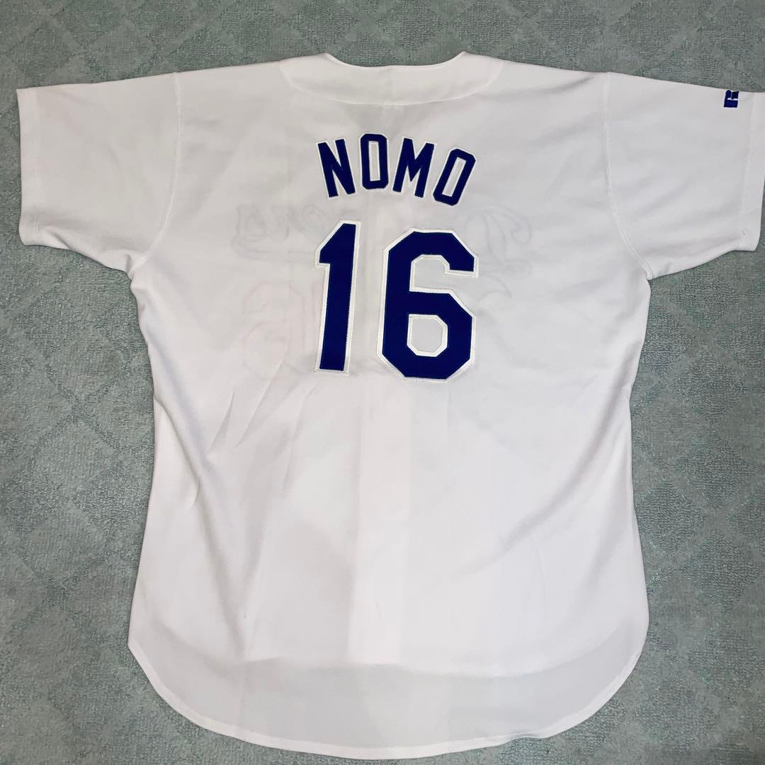 ロサンゼルス・ドジャース 野茂英雄選手 背番号１６ 当時モノ　2枚セット