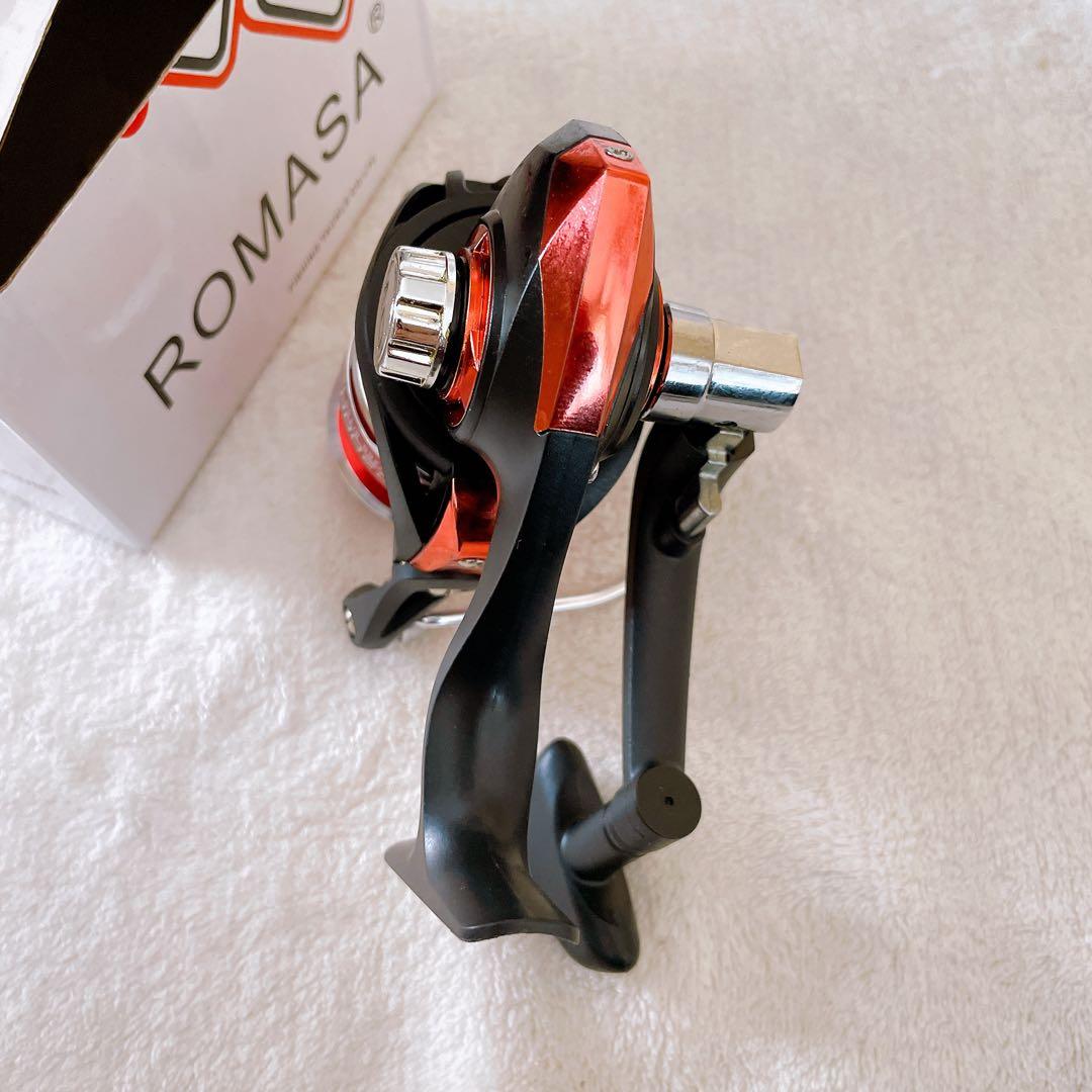 RC2000 スピニングリール 釣り レッド 赤